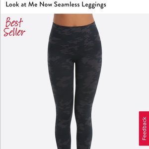Spanx Look at me now camo leggings size S
